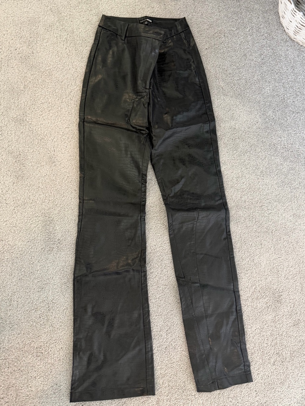 Fashion Nova Black Wide Leg Pants